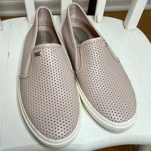 Michael Kors blush pink sneakers
